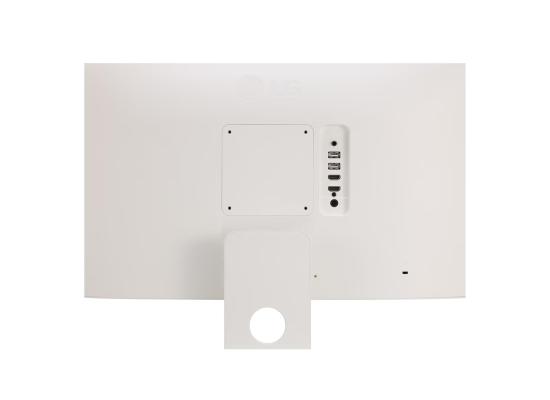 LG 25SR50F-W 25" Full HD IPS webOS Smart Monitor – ThinQ Home Dashboard, AirPlay 2, Screen Share, Bluetooth, Slim Stand